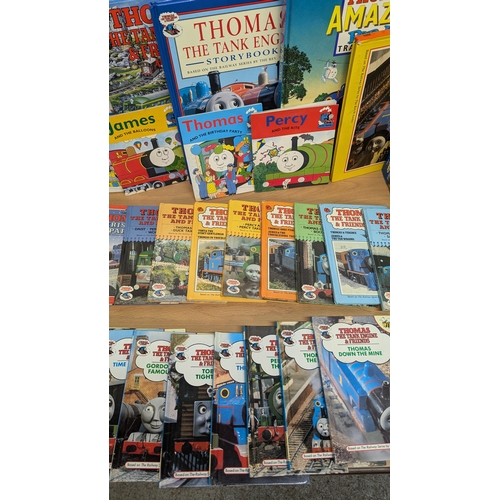 337 - Thomas the Tank Engine Books, Puzzles, Fuzzy Felts