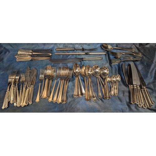 78 - A Quantity of Elkington Cutlery