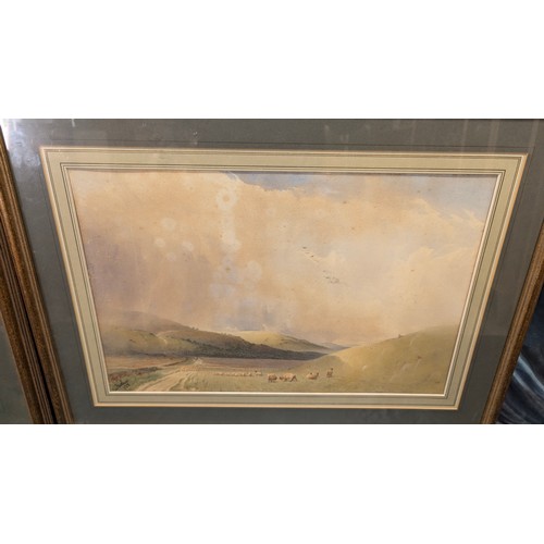 311 - A Pair of Late 19th Century Watercolours of Salisbury and Surrounding Views by Edward Matthews