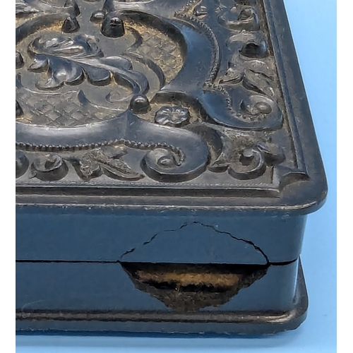 262 - An Antique Coloured Baxter Print Of The Duke Of Wellington In Thermal Plastic Union Case (Some Chipp... 