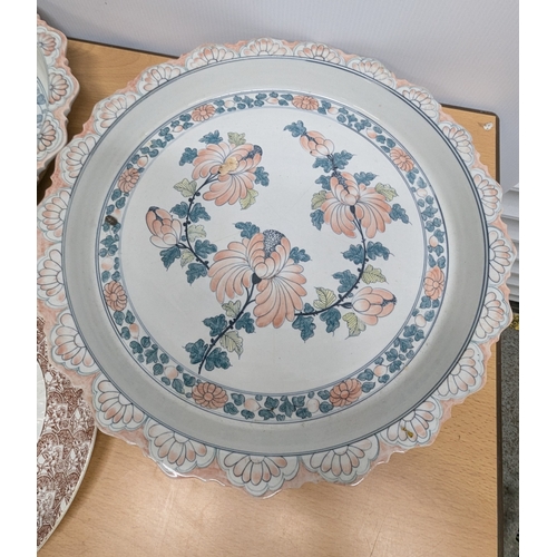 954 - Selection Of Serving Platters Plates And Studio Bowls