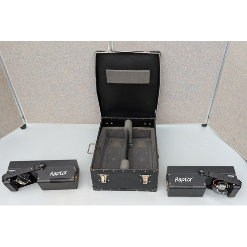 1529B - 2 Zoom Raptor Light Systems In Carry Case