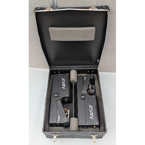 1529B - 2 Zoom Raptor Light Systems In Carry Case