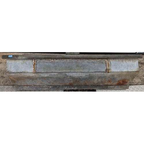 844 - Large Galvanised Trough