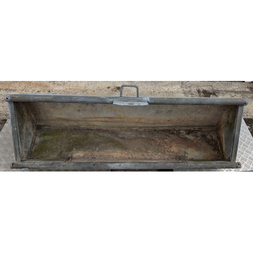 844 - Large Galvanised Trough