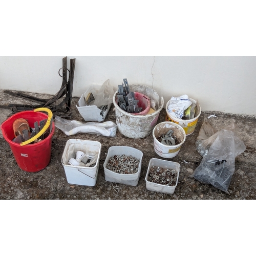 1485 - Selection Of Fixings - Nuts, Bolts, Washers And Metalwares