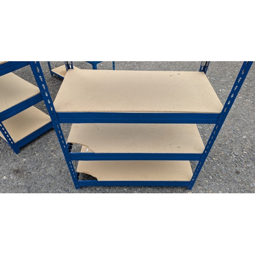 897 - 3 x Adjustable Racking Shelves - 175 x 90 x 45cm plus a smaller one