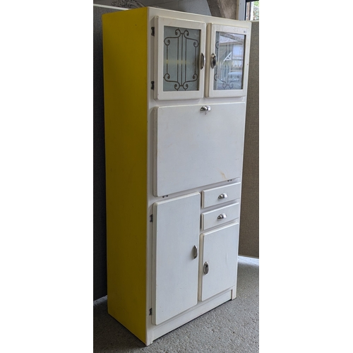 905 - Retro 1950's Kitchenette Larder Unit - 176 x 76 x 43cm