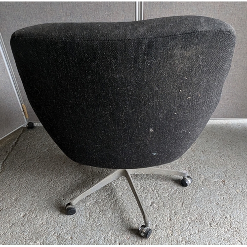 910 - Vintage Danish Swivel Office Chair