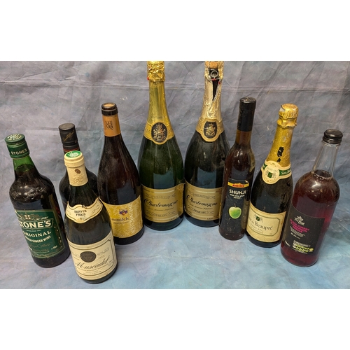 197 - Selection Of Alcoholic Beverages Including - Wine, Sherry And More