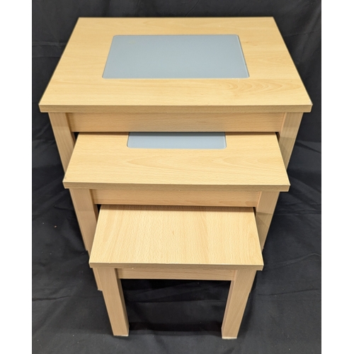 1515 - A Nest Of 3 Tables - Largest 47 x 39 x 43cm