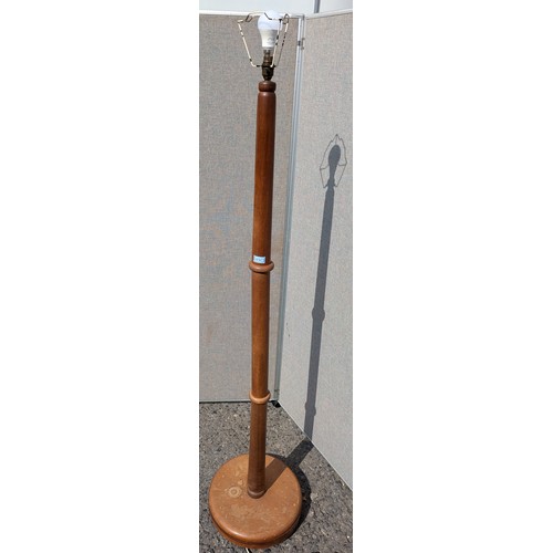 917 - Standard Lamp With Heavy Base And Column - 170cm Tall