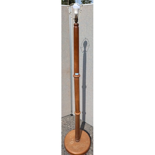 917 - Standard Lamp With Heavy Base And Column - 170cm Tall