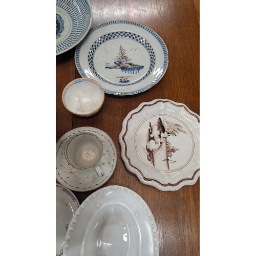 768 - A Large Selection Of Antique China And Porcelain Including: Bernard Palissy; Royal Doulton Dish; Maj... 