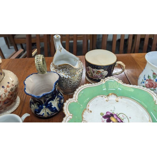 768 - A Large Selection Of Antique China And Porcelain Including: Bernard Palissy; Royal Doulton Dish; Maj... 