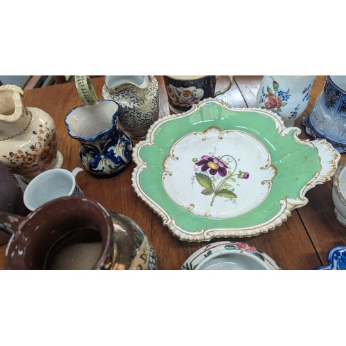 768 - A Large Selection Of Antique China And Porcelain Including: Bernard Palissy; Royal Doulton Dish; Maj... 