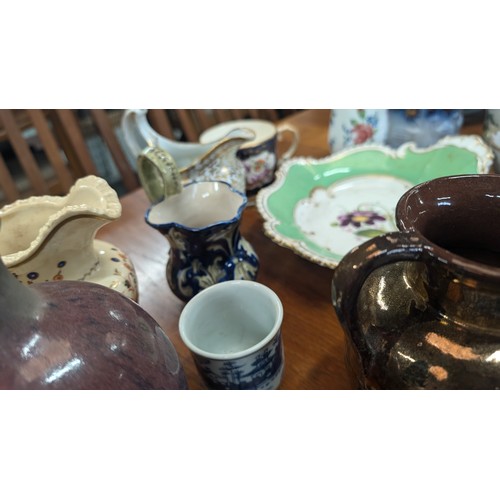 768 - A Large Selection Of Antique China And Porcelain Including: Bernard Palissy; Royal Doulton Dish; Maj... 