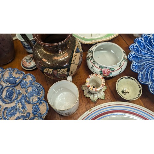 768 - A Large Selection Of Antique China And Porcelain Including: Bernard Palissy; Royal Doulton Dish; Maj... 