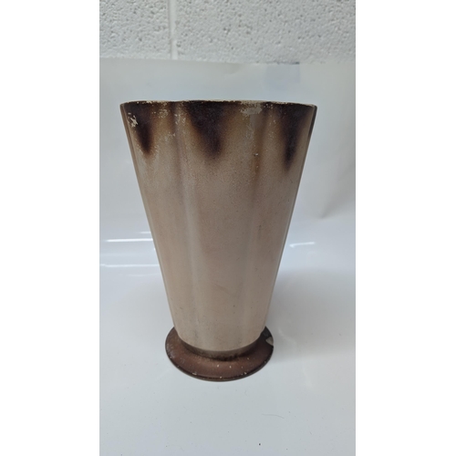 603 - Antique Pottery Vase Stamped 