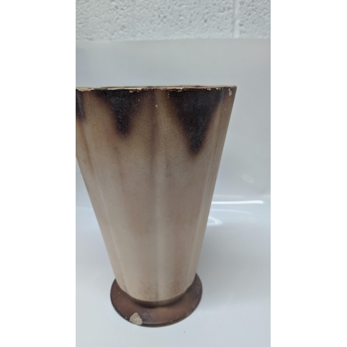 603 - Antique Pottery Vase Stamped 