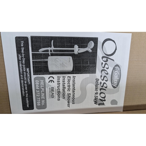 927 - Unused in Box Galaxy Obsession Deluxe 9.5kw Electric Shower