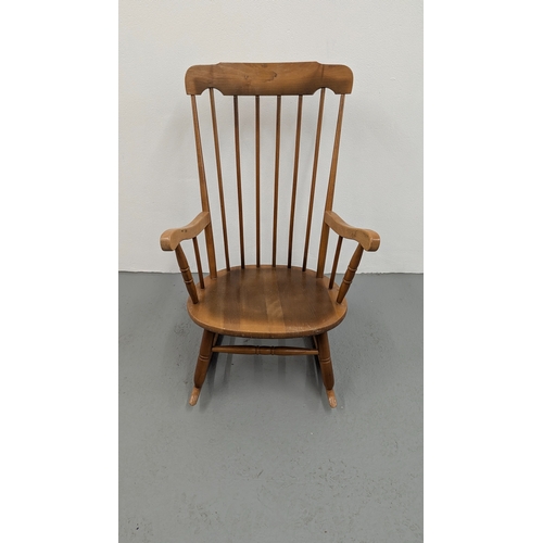 1008 - A Large Spindle Backed Chair -100cm Tall