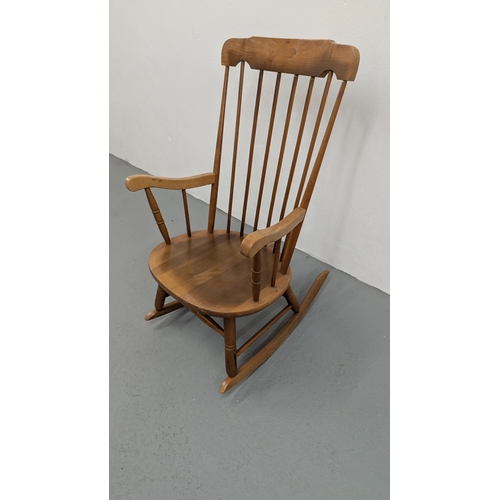 1008 - A Large Spindle Backed Chair -100cm Tall