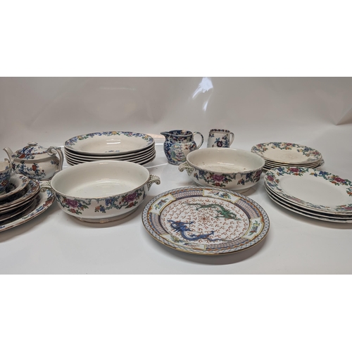 634 - A Quantity of Antique China inc. Booths 