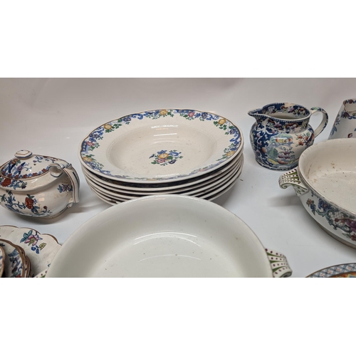 634 - A Quantity of Antique China inc. Booths 