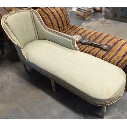 38 - A Louis XVI Style Chaise Longue