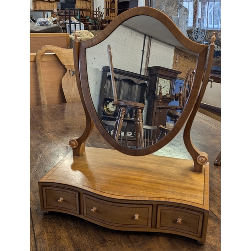 64 - A Georgian Style Dressing Table Mirror