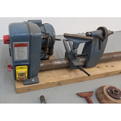 971 - A Large Induction Motor Wood Lathe