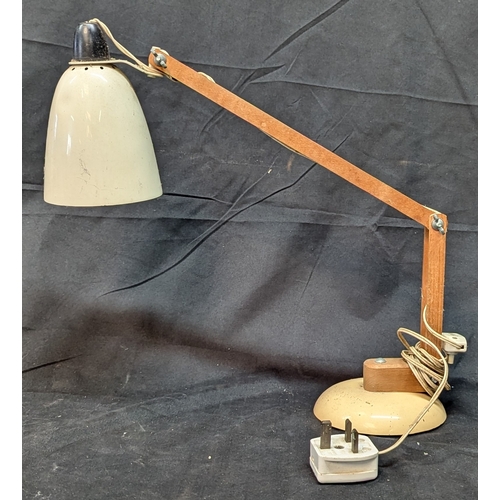 136 - Vintage 1950's Maclamp Desk/Table Anglepoise Lamp - By Terrance Conran For Habitat