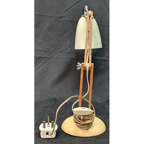 136 - Vintage 1950's Maclamp Desk/Table Anglepoise Lamp - By Terrance Conran For Habitat