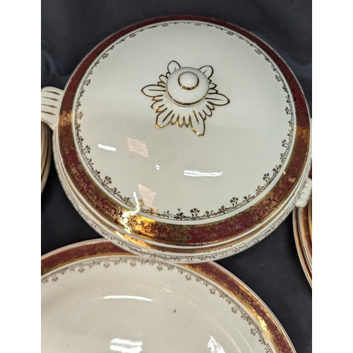 773 - Arklow Part Dinner Service - 28 Pieces In Total - Jug Handle Has Been Repaired