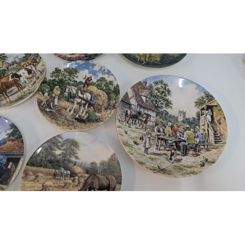 630 - A Large Collection of Royal Doulton and Wedgewood Limited Edition Collectors Plates and another:
Wed... 