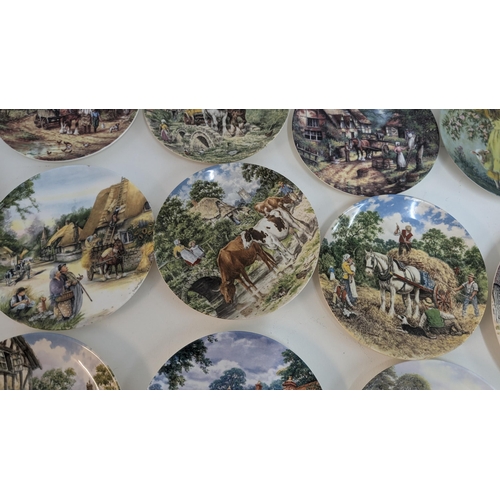 630 - A Large Collection of Royal Doulton and Wedgewood Limited Edition Collectors Plates and another:
Wed... 