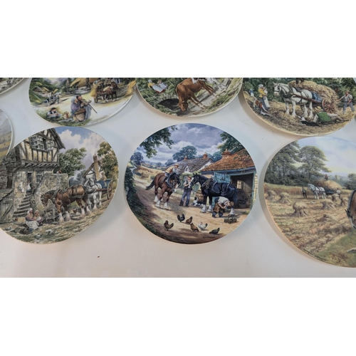 630 - A Large Collection of Royal Doulton and Wedgewood Limited Edition Collectors Plates and another:
Wed... 