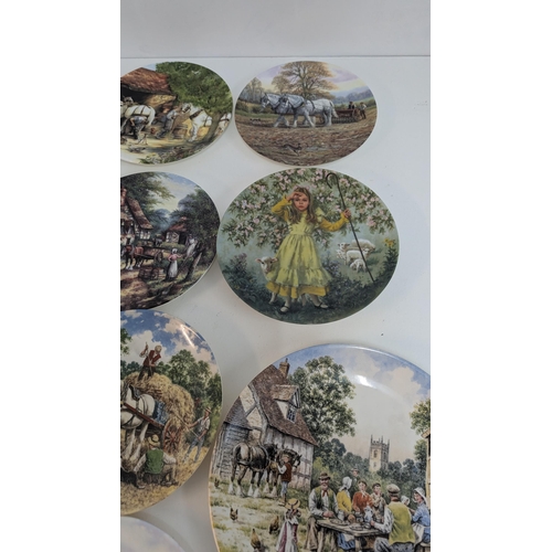 630 - A Large Collection of Royal Doulton and Wedgewood Limited Edition Collectors Plates and another:
Wed... 