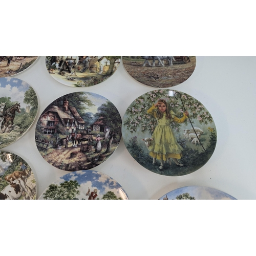 630 - A Large Collection of Royal Doulton and Wedgewood Limited Edition Collectors Plates and another:
Wed... 