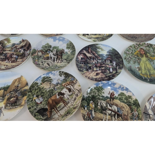 630 - A Large Collection of Royal Doulton and Wedgewood Limited Edition Collectors Plates and another:
Wed... 