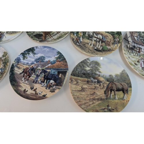 630 - A Large Collection of Royal Doulton and Wedgewood Limited Edition Collectors Plates and another:
Wed... 