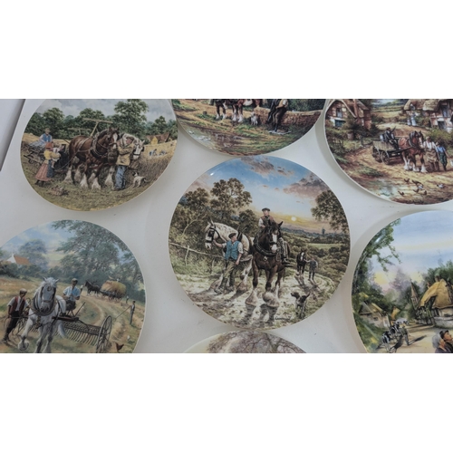 630 - A Large Collection of Royal Doulton and Wedgewood Limited Edition Collectors Plates and another:
Wed... 