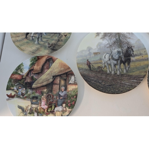 630 - A Large Collection of Royal Doulton and Wedgewood Limited Edition Collectors Plates and another:
Wed... 