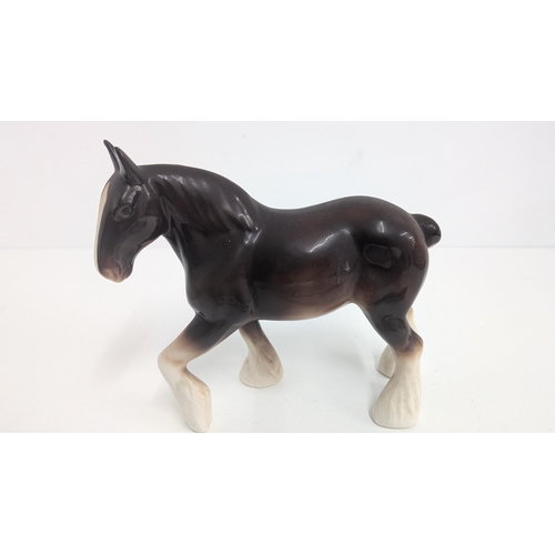 95 - Large Melmaware Hereford Bull 24cm Long, 14cm High, A Vintage Chalkware Bull 20cm Long, 13cm High an... 