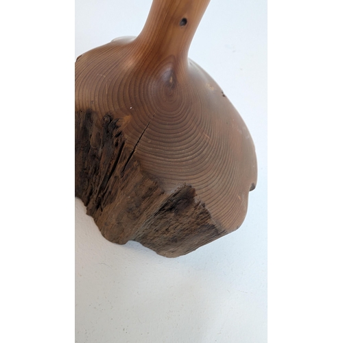 120 - Carved Wooden Items Including: Kauri Rimmed Bowl - 12 x 4cm - Glow Finish Australia; Small Rough Car... 