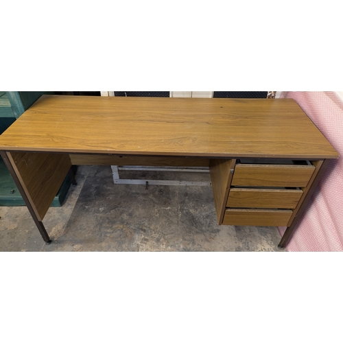 1541 - An Office Desk - Missing Drawer Tops