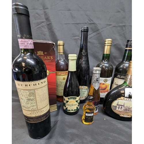 200A - Selection Of Mixed Wines And Liqueurs - 16 In Total