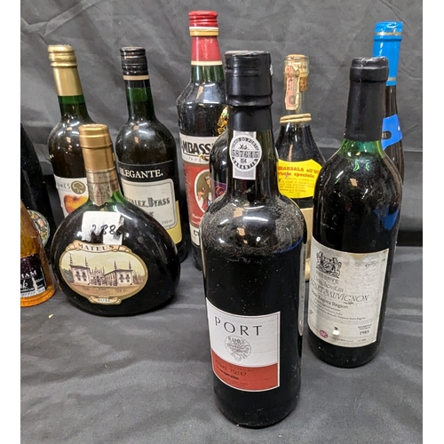 200A - Selection Of Mixed Wines And Liqueurs - 16 In Total