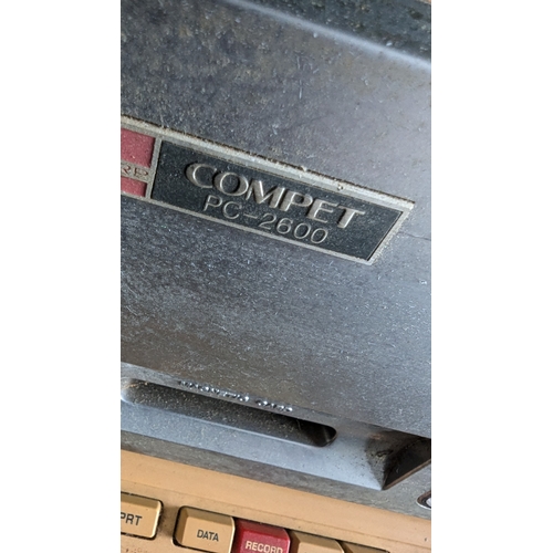 978 - A Sharp Compet PC-2600 Electronic Calculator